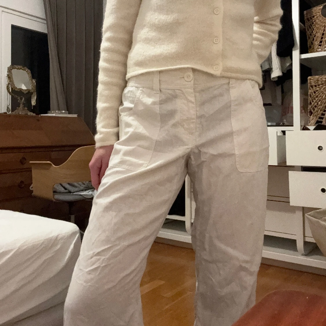 Linnebyxor - 90