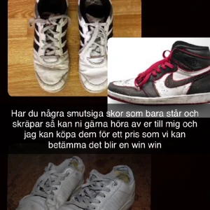SÖKER SMUTSIGA SKOR - Har du ett par gamla snygga skor hemma som bara har samlat på sig smuts och du inte vill ha längre, hör gärna av dig till mig så kan vi diskutera lågt pris som fungerar till båda!!! (Gärna från storlek 39-42)