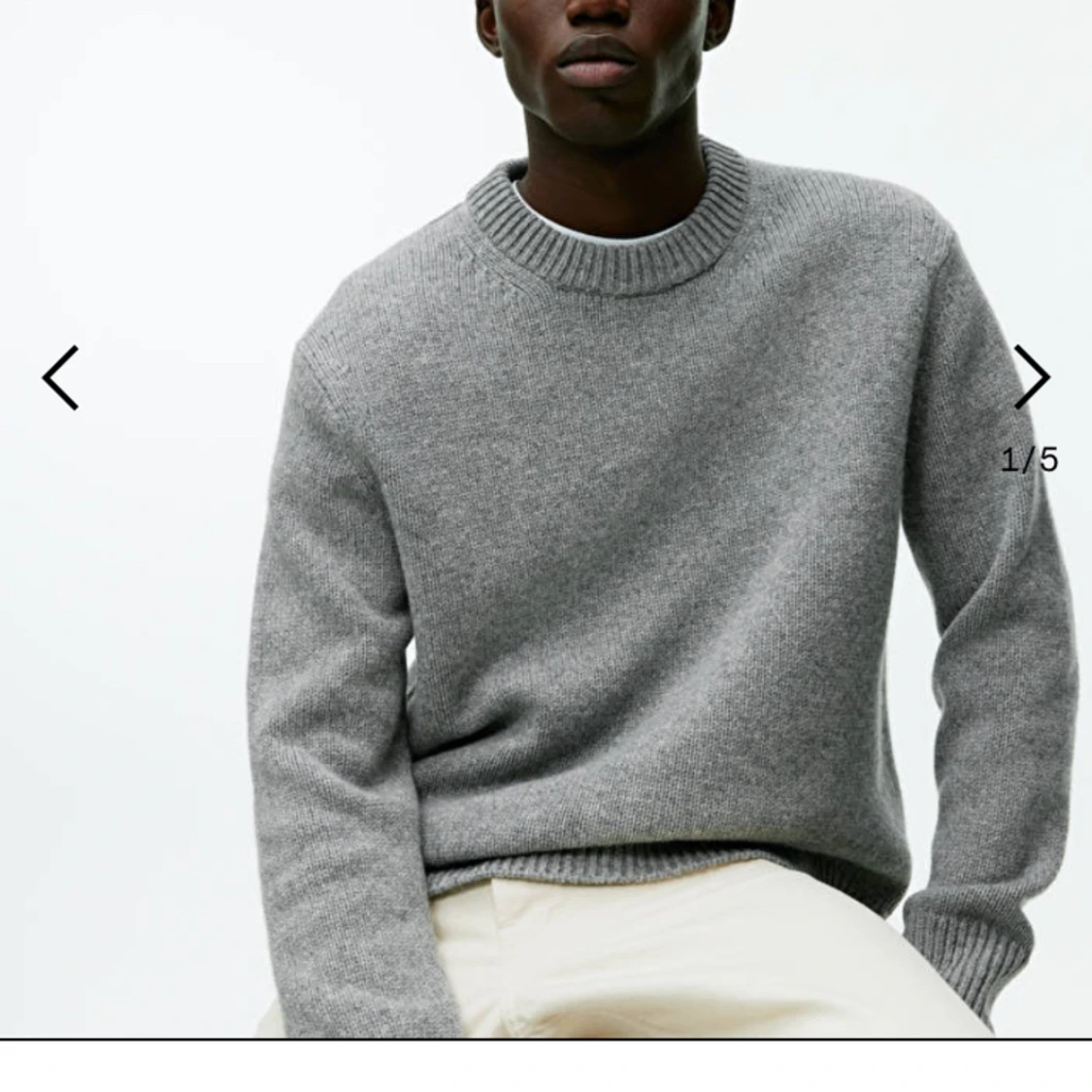 Stickad tröja arket