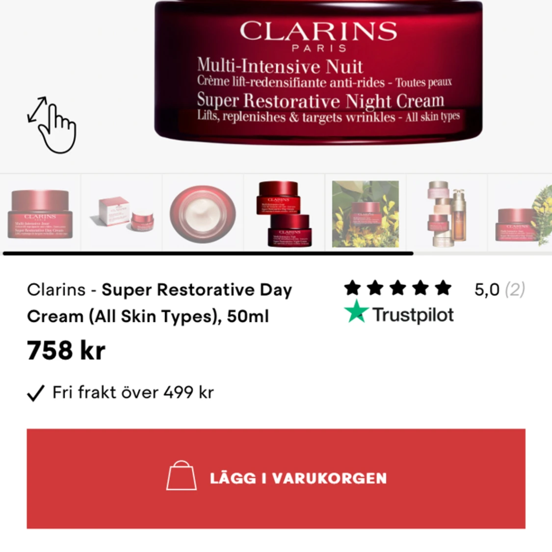 Dagkräm ifrån Clarin - 91