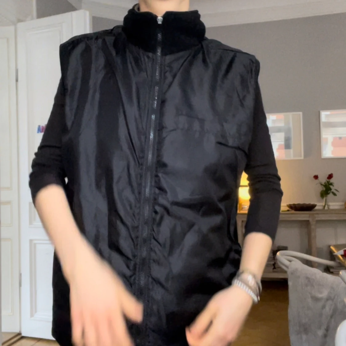 2 side grön svart väst - 91