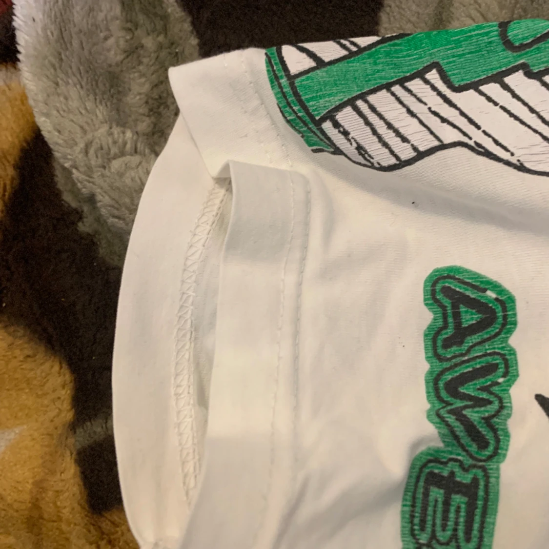 En t-shirt som har använd 2 gånger  - 91