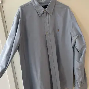 Blå Ralph Laurent skjorta classic fit 