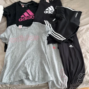 Adidas träningskläder  - Mycket bra skick. Nästan nyskick. Storlek 10-11 år. Nypris ca 1800kr. 