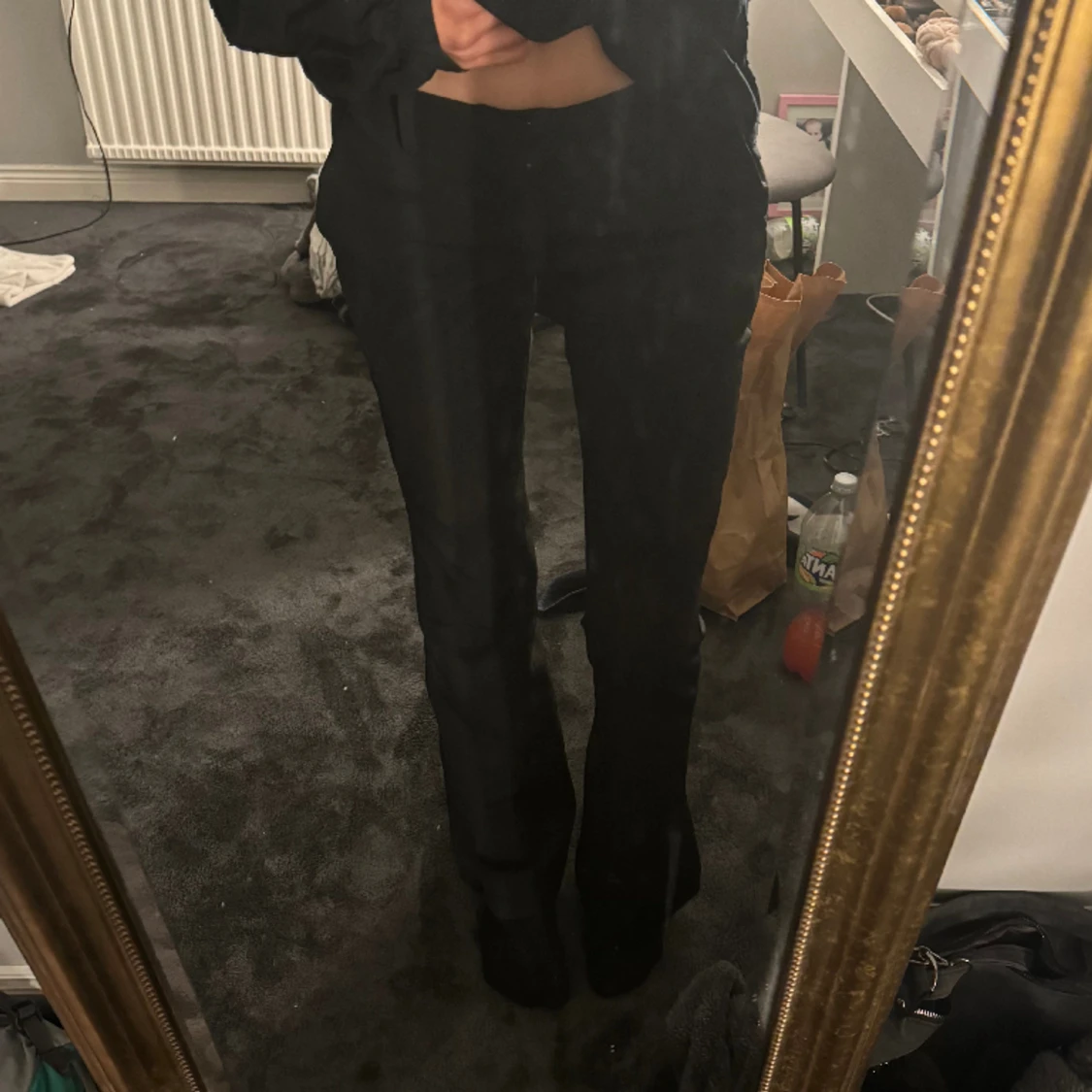 Lågmidnade kostymbyxor 