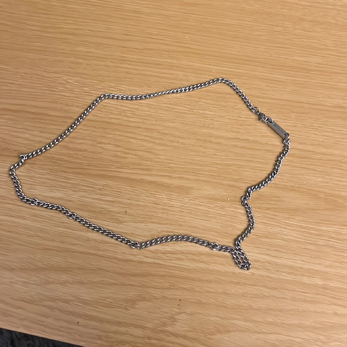Silver halskedja  - 90