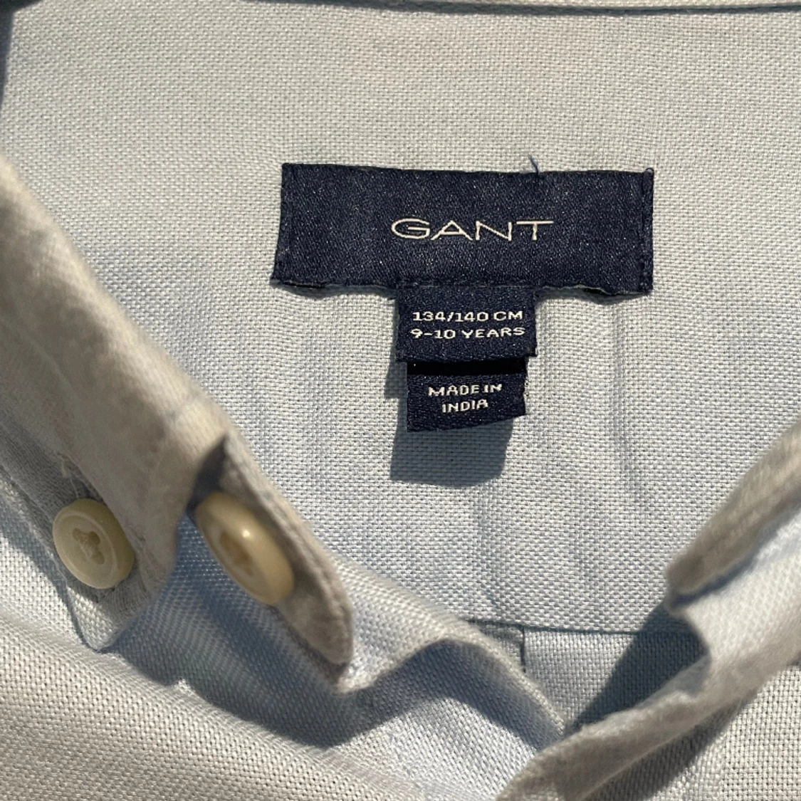 GANT SKJORTA LJUSBLÅ - 91