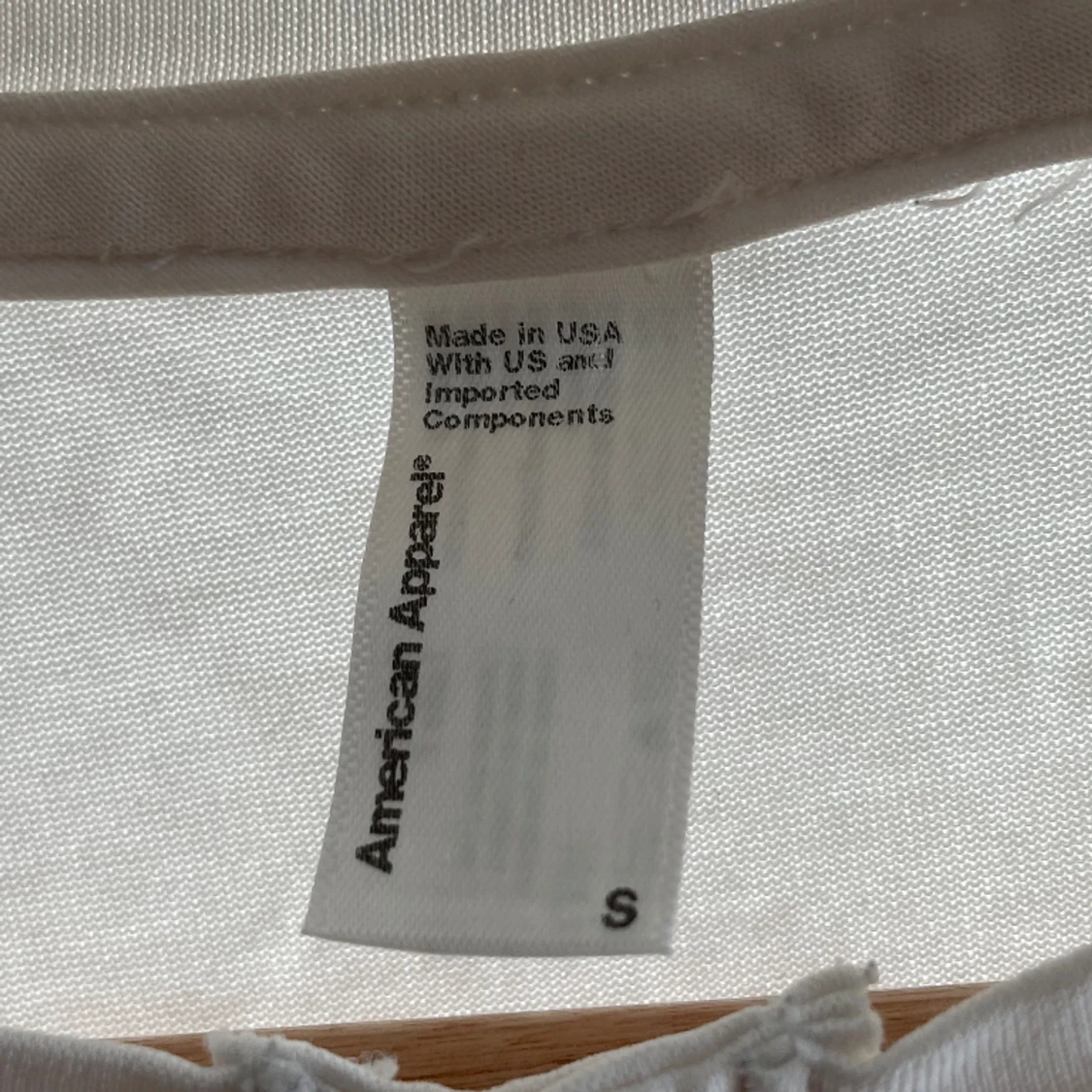 Vit cardigan från American Apparel  - 90