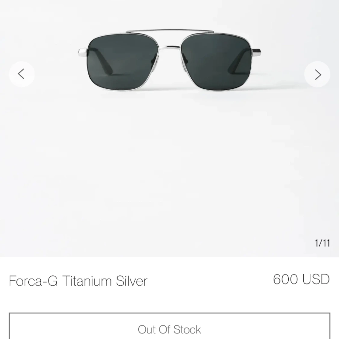 CHIMI x  Koenigsegg Forca-G Titanium Silver