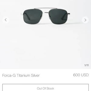 CHIMI x  Koenigsegg Forca-G Titanium Silver - Använda endast en gång, original fodralet medföljer