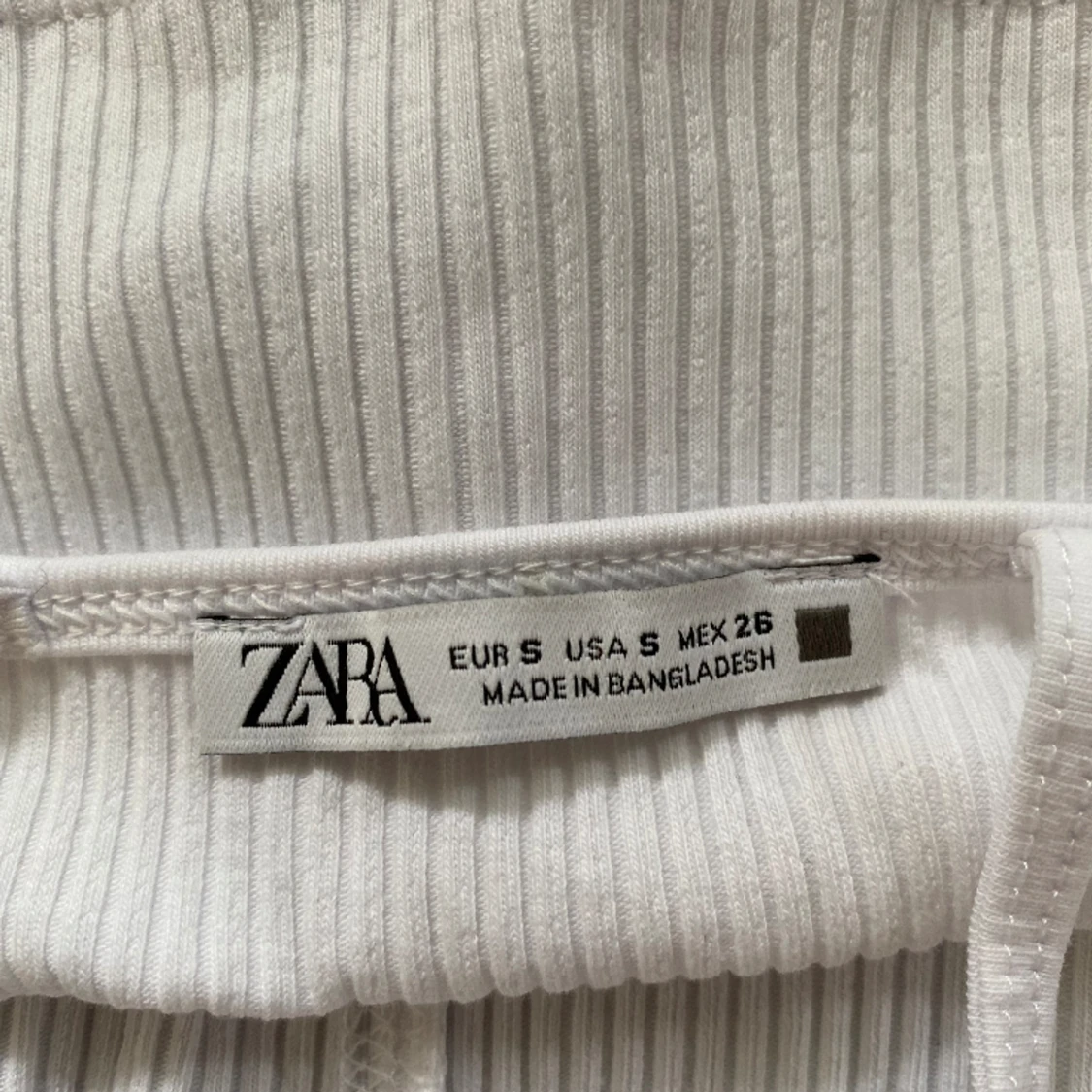 Vit topp strl S - 91