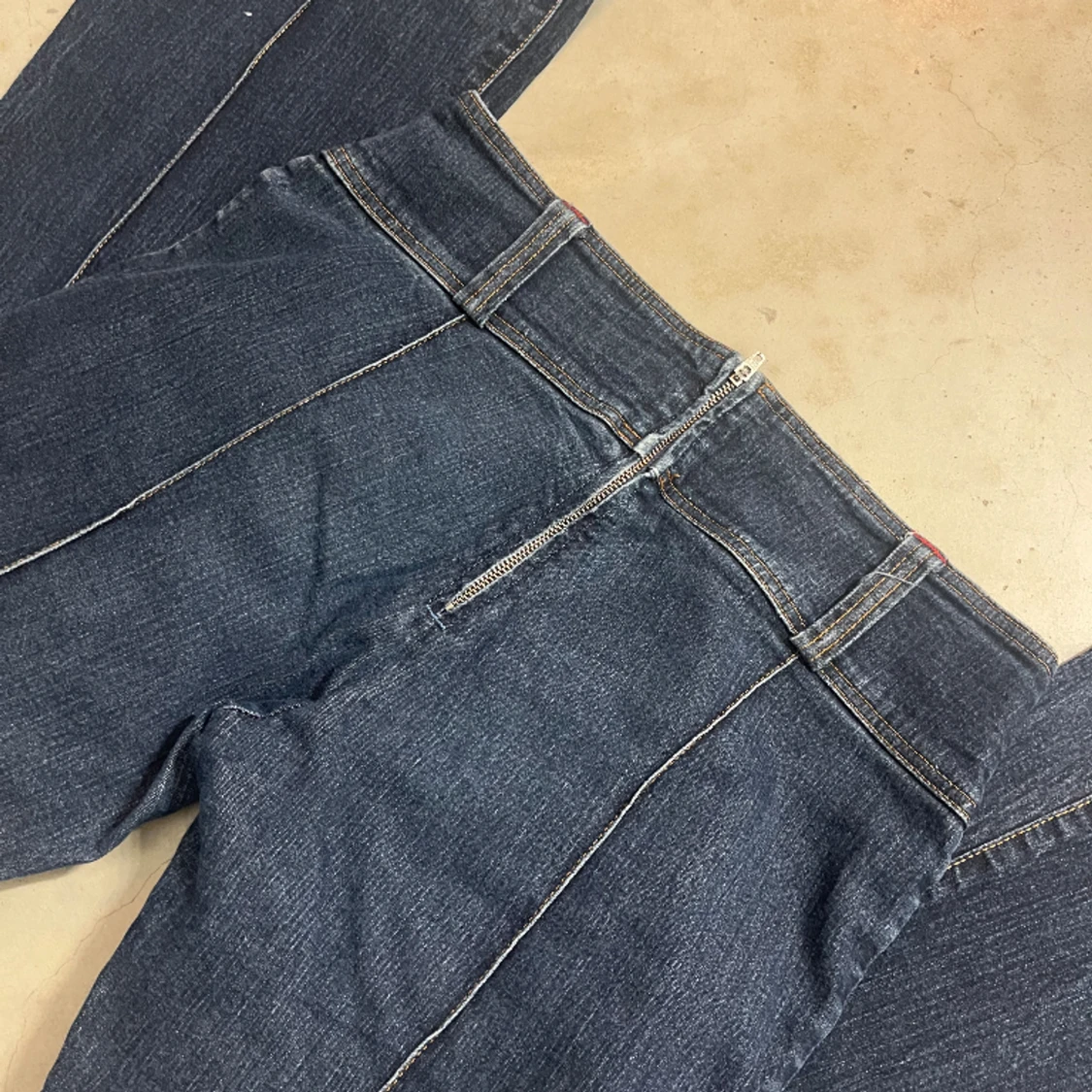 Lågmidjade botcut jeans - 91
