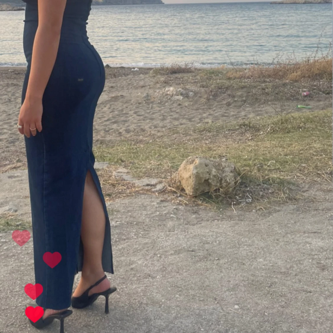 Denim klänning från zara  - 91