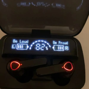 Hörlur - Nya hörlurar fodralen funkar som powerbank också till telefoner