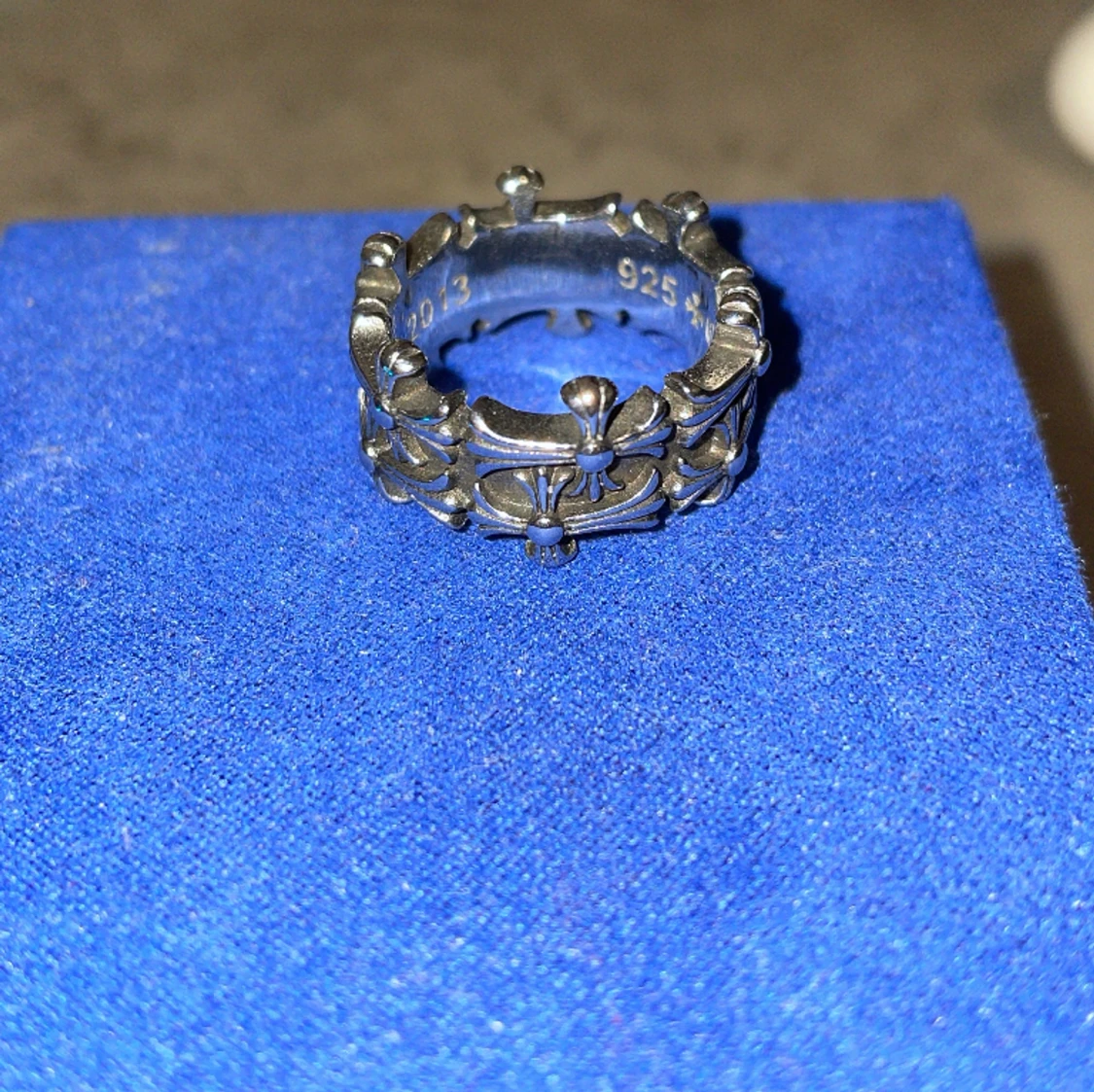 Chrome hearts ring 🤍🩶