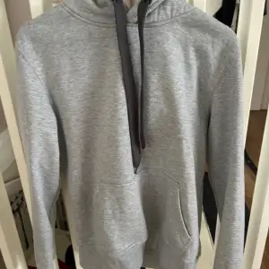 Grå hoodie i storlek M, kommer inte ihåg vart den är köpt