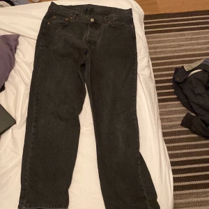 Loose fit jeans - Svarta Baggy jeans, knappt använt