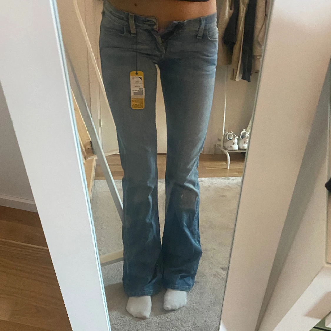 Lågmidjade jeans - 90
