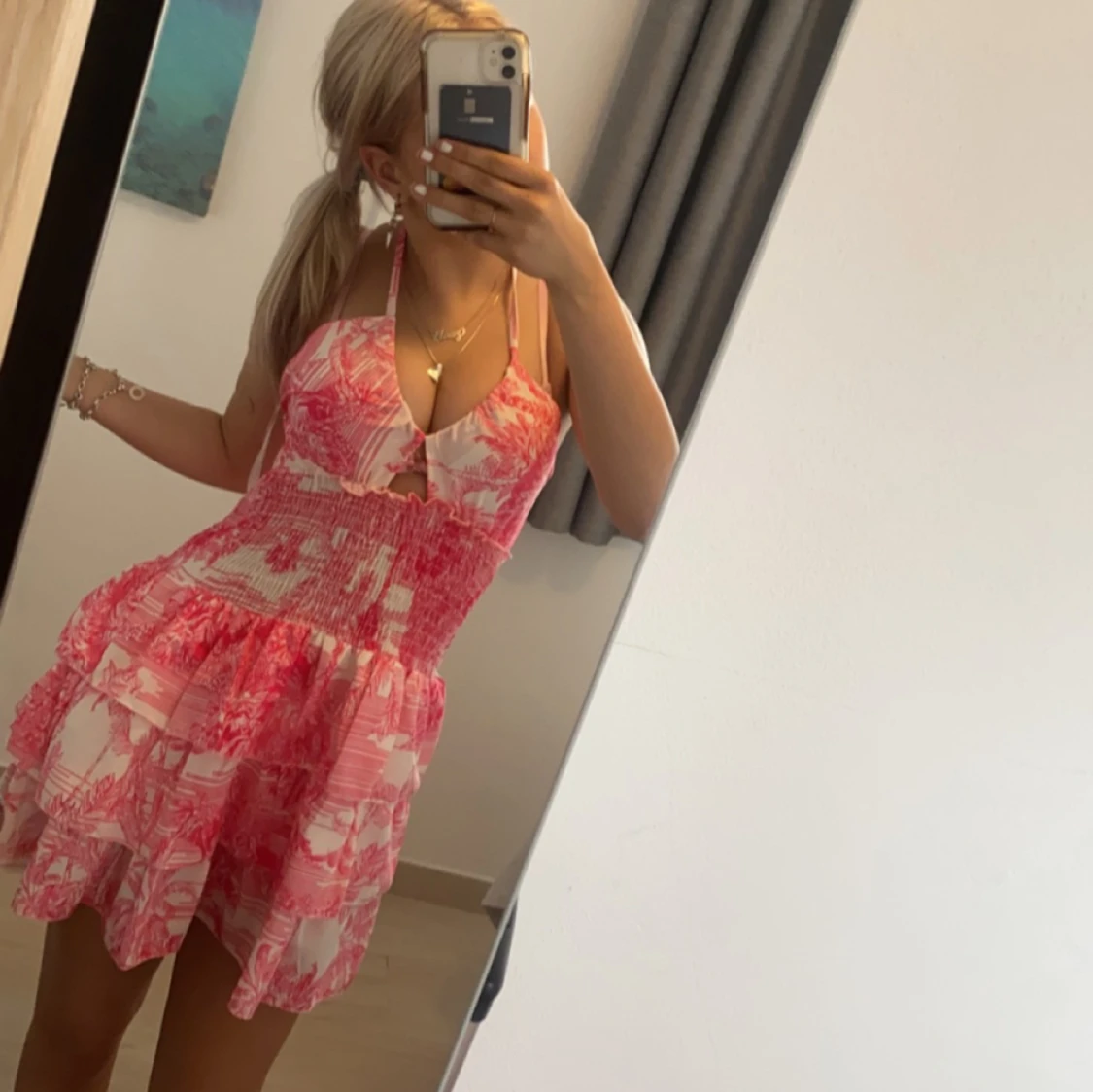 Jätte fin sommar klänning🩷🩷 - 90