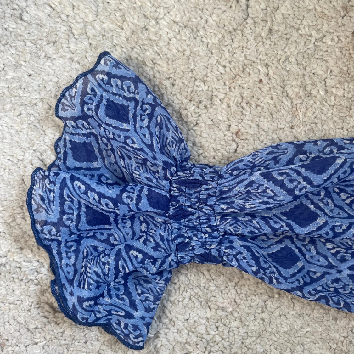 Blå somrig blus💞 - 91