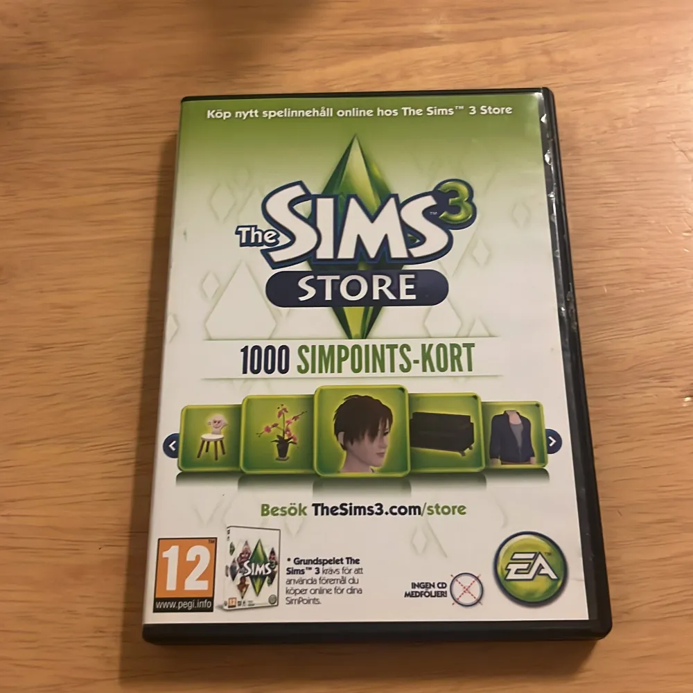Sims 3 skivor, används inte. Funkar som nya. Accessoarer.