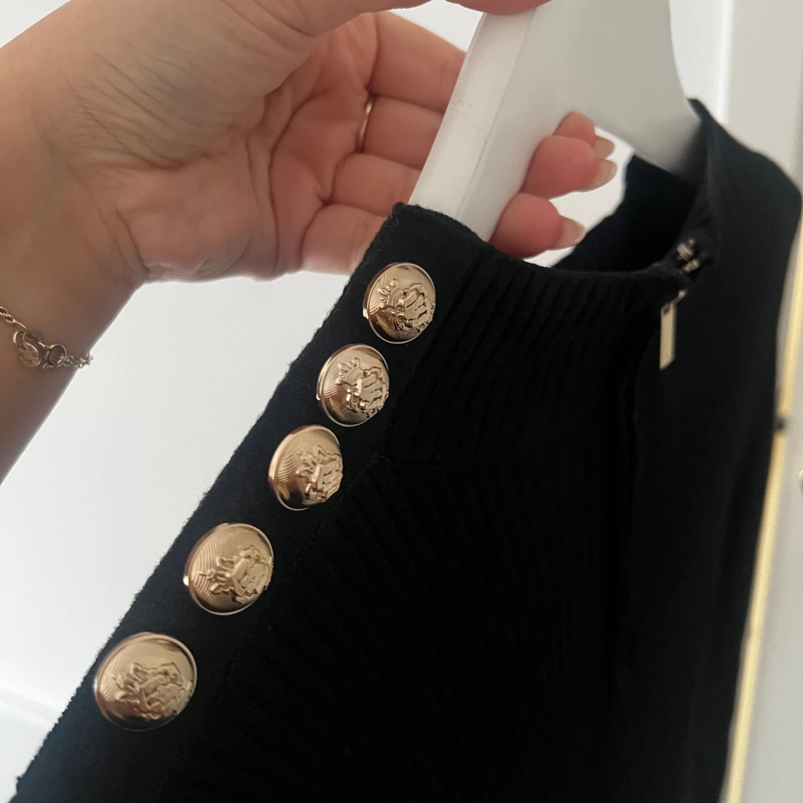 Stickad klänning  - 90