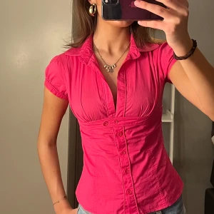 Rosa topp - Jättefin rosa topp/skjorta