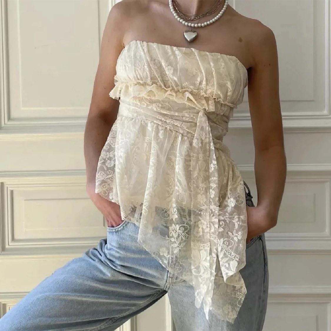 Spets topp från Ateljé flora