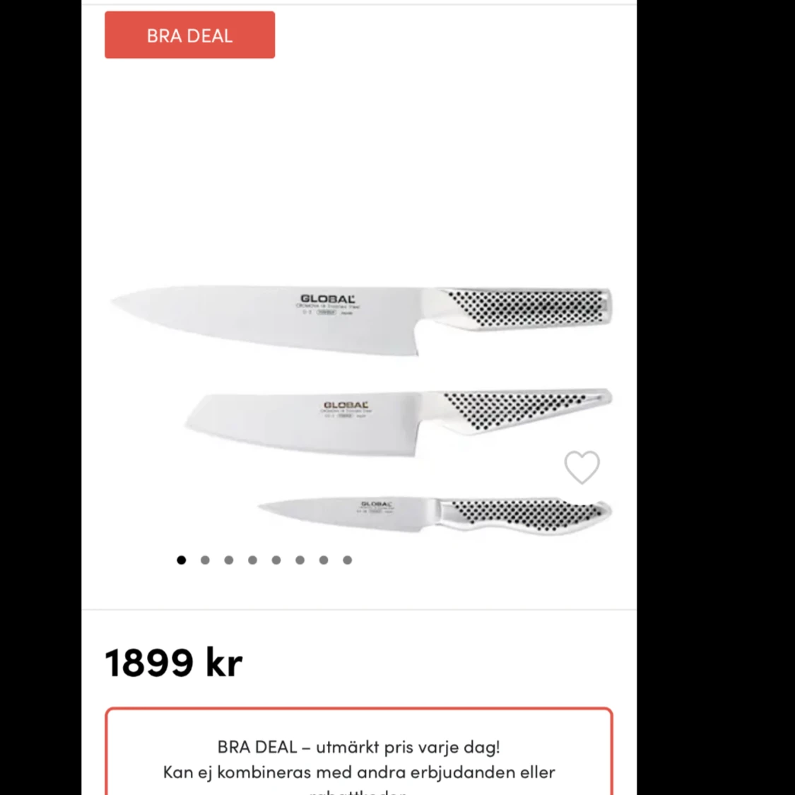 Global G-2538 Knivset 3 Knivar - 91