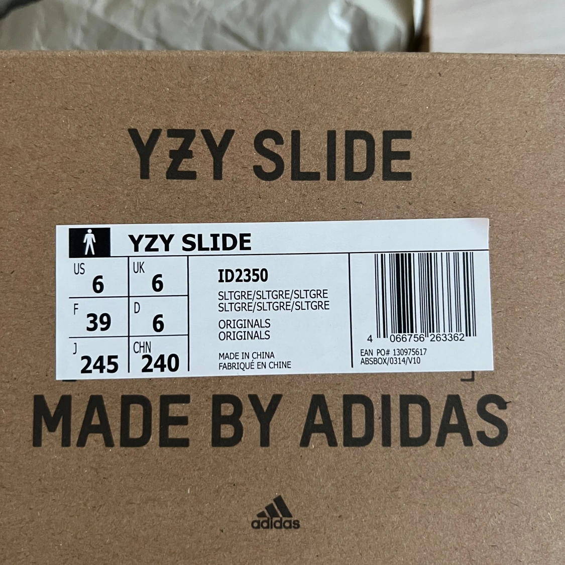 Yeezy Slide (slate grey) - 90