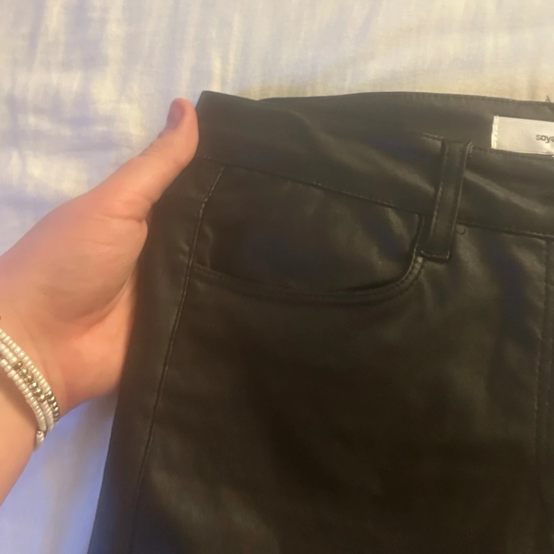 Skinn byxor - 90