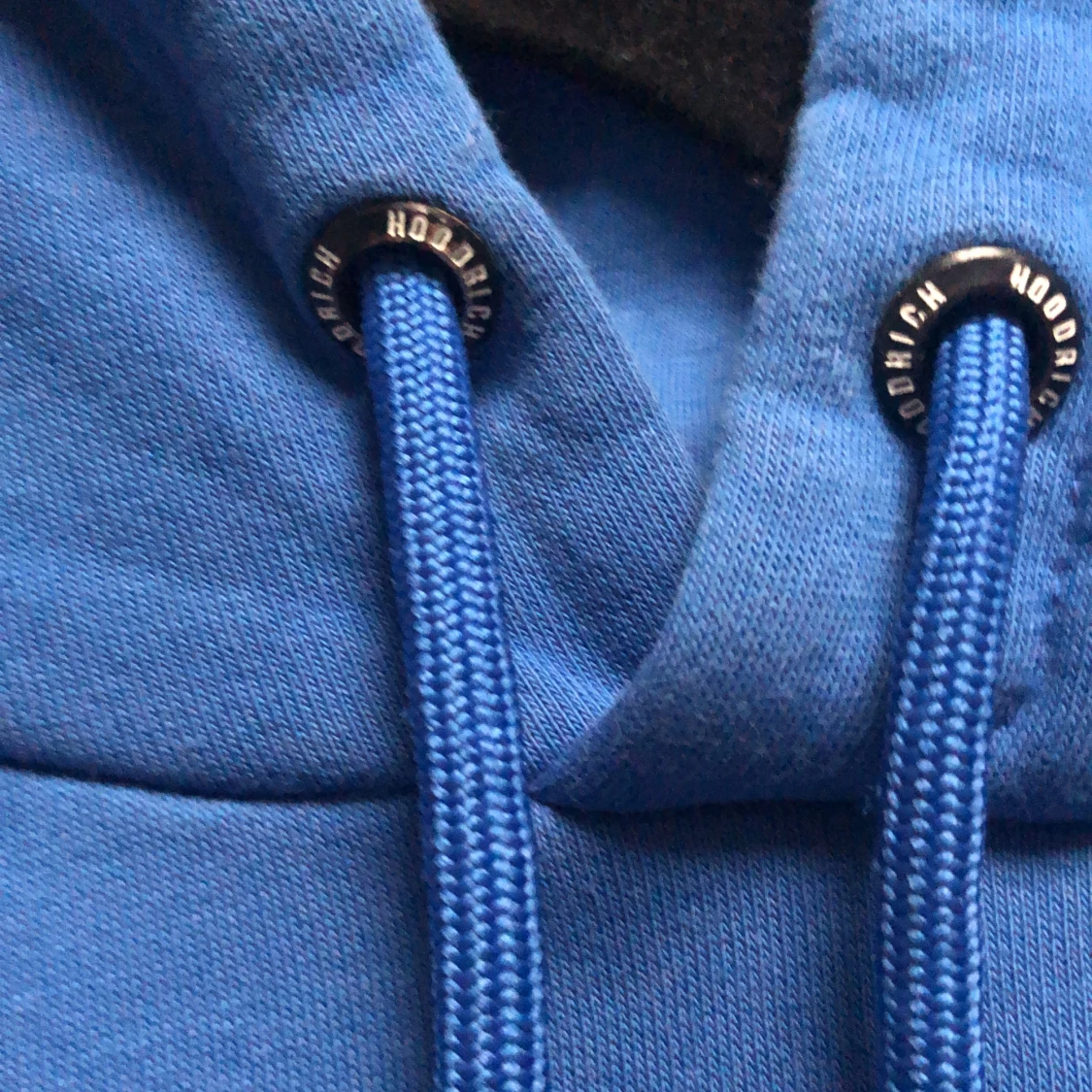 Blå hoodrich tröja - 91
