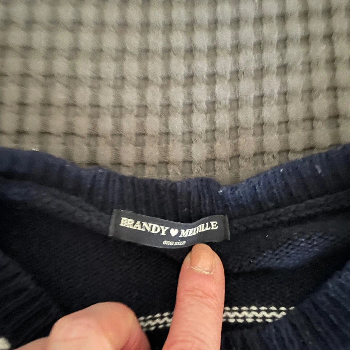 Brandy Melville randig tröja  - 91