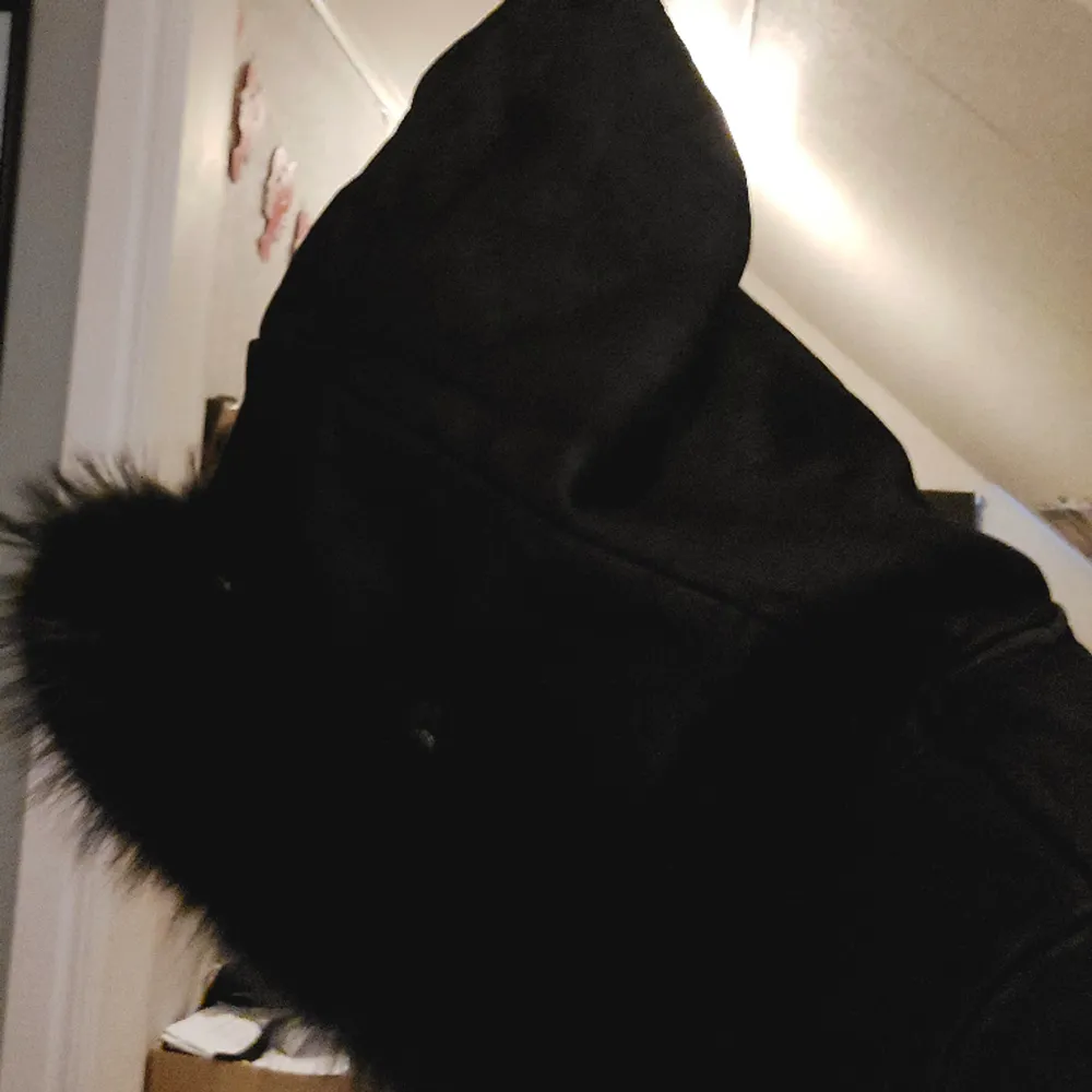 detachable fur hood waxed hoodie från ranger cartel 