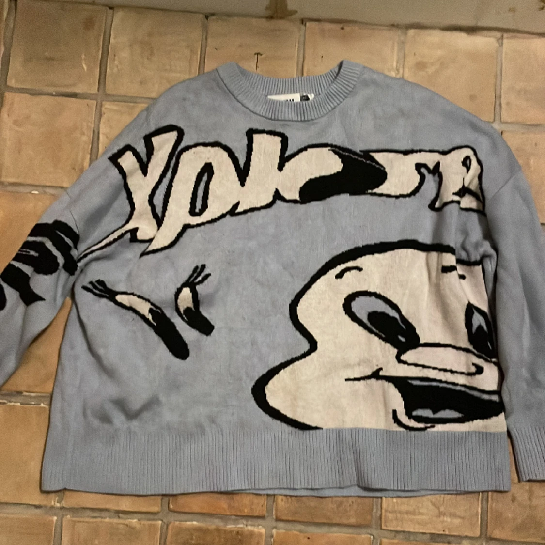 Tjocktröja me tryck - 90