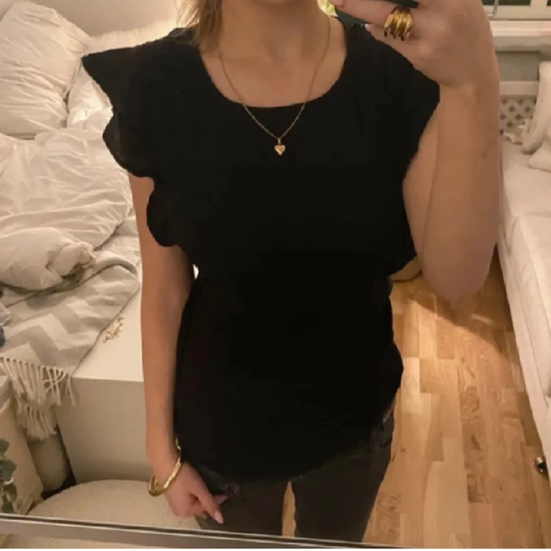 Svart Vila blus  - 90