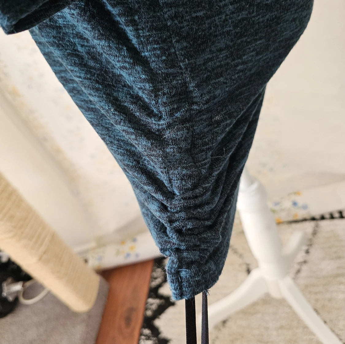 Mörkblå klänning från H&M - 93