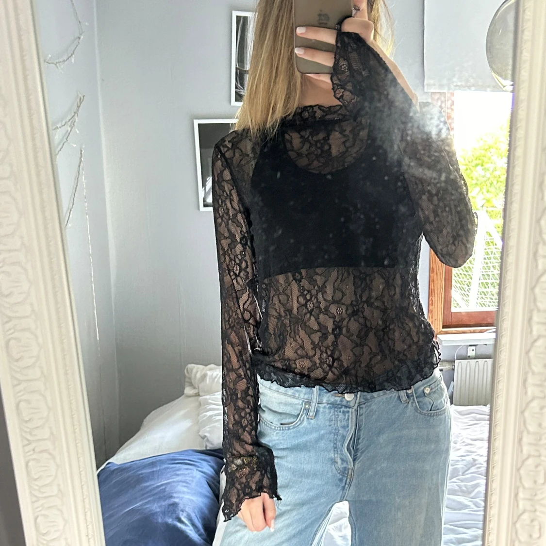 Genomskinlig topp  - 91