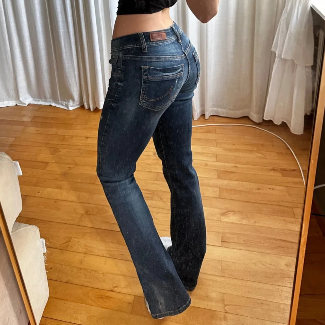 Lågmidjade ltb bootcut jeans  - 90
