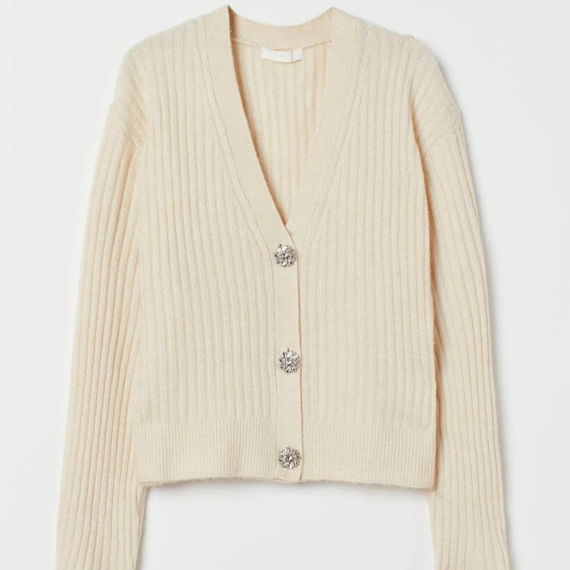 Stickad cardigan 