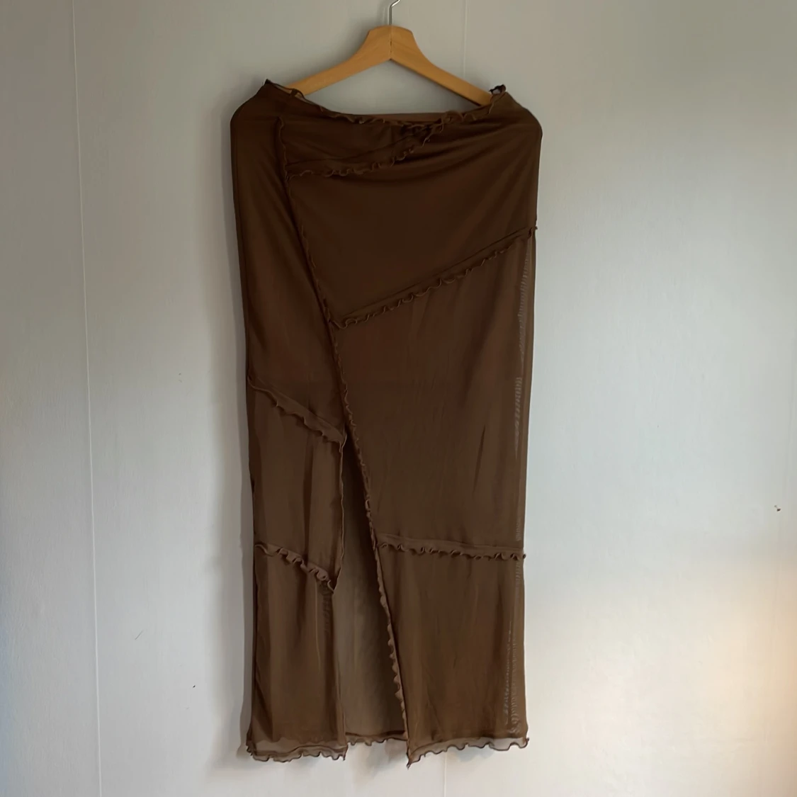 Brun kjol