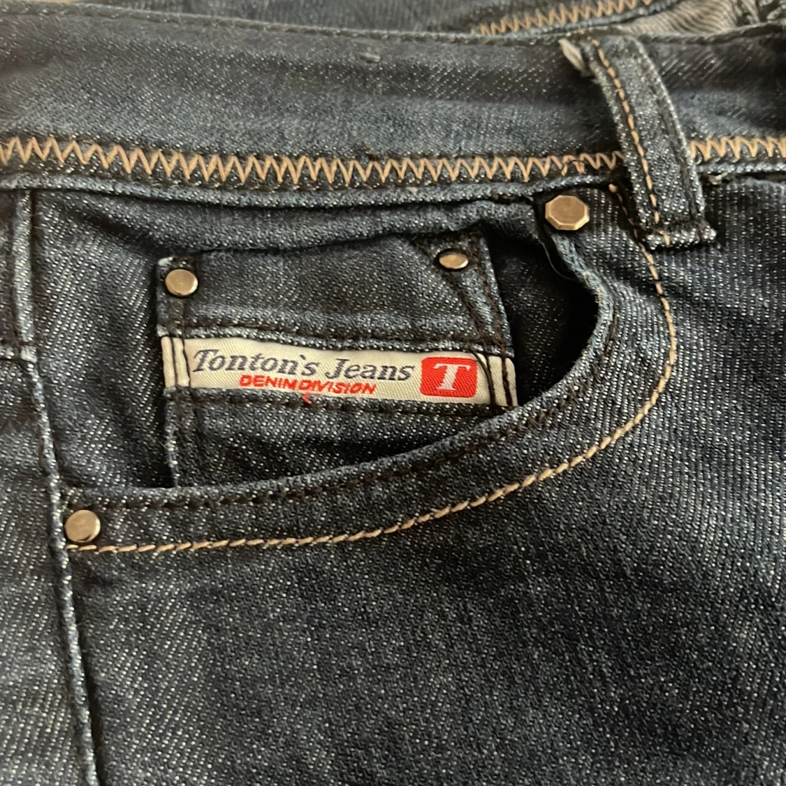 Lågmidjade bootcut jeans - 92