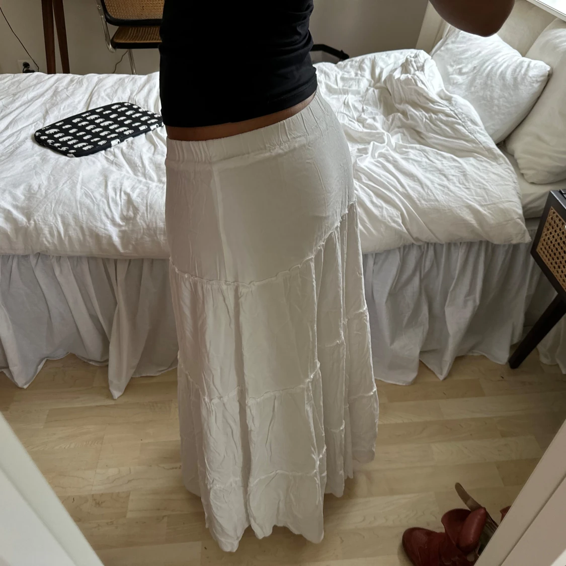 lång volangkjol - 92