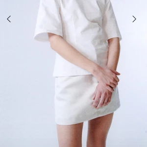 Topp med intagen midja från H&M  - Supersnygg och slutsåld t-shirt från H&M! Storlek M🌸säljer då jag råka köpte två stycken☺️