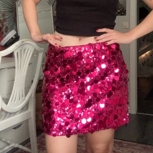 Paljettkjol - Köpt från Cider, aldrig använd. Köparen betalar för frakten och katt finns i hem 🏡 