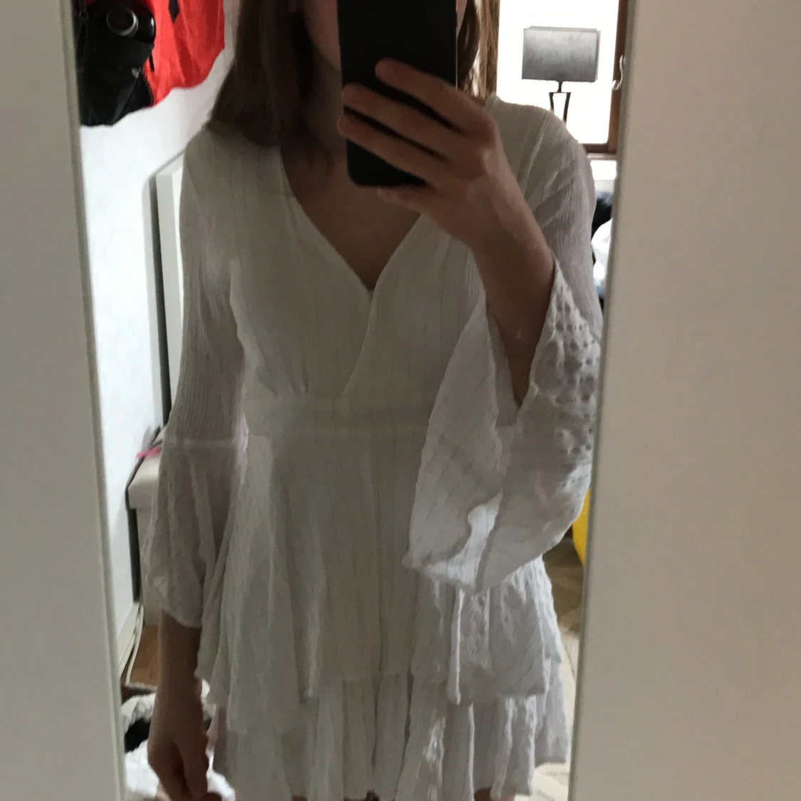 Vit klänning  - 91