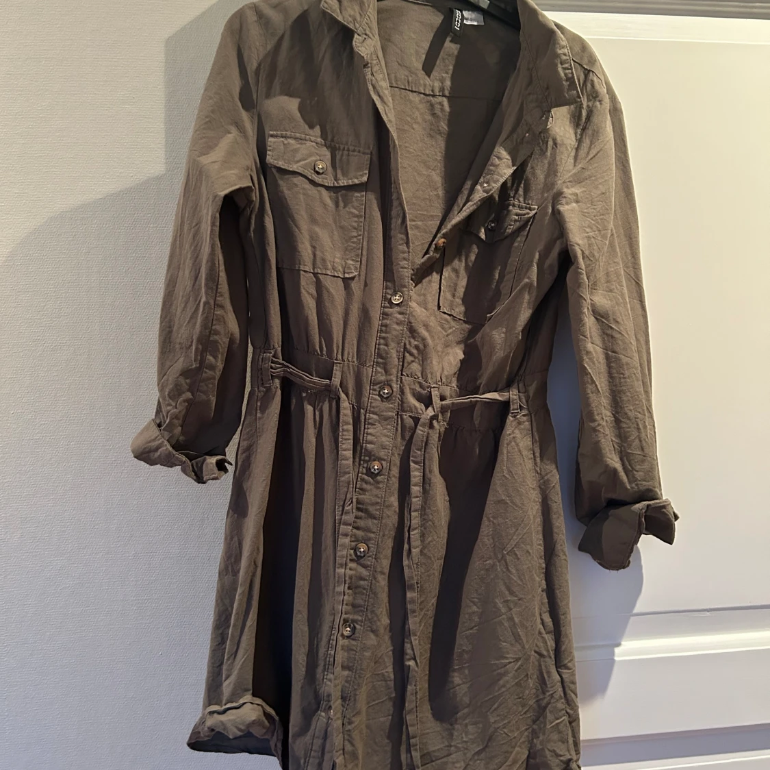 Midiklänning i grönt  - 90