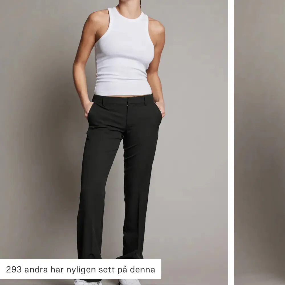 Säljer dessa från Bikbok i modellen Vera i storlek 42 . Jeans & Byxor.