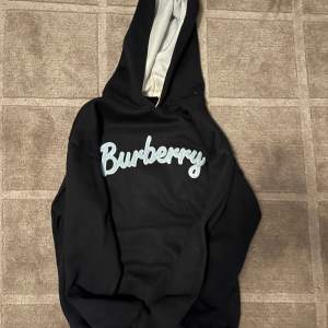 Säljer en burberry hoodie i storlek s