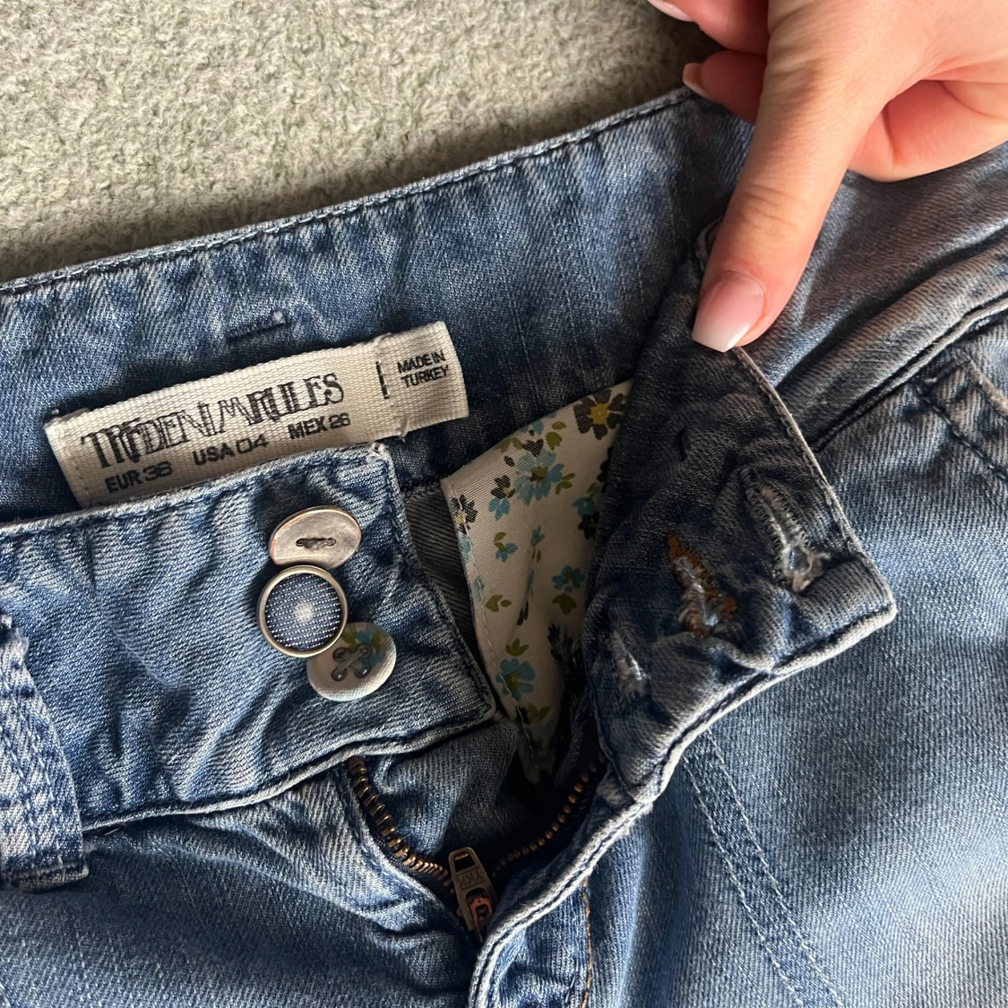 Lågmidjade jeans - 90